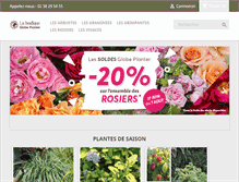 Tablet Screenshot of laboutiqueglobeplanter.com